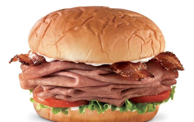 King's Hawaiian roast beef sandwich