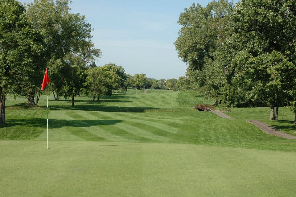 view from the green at Brookview