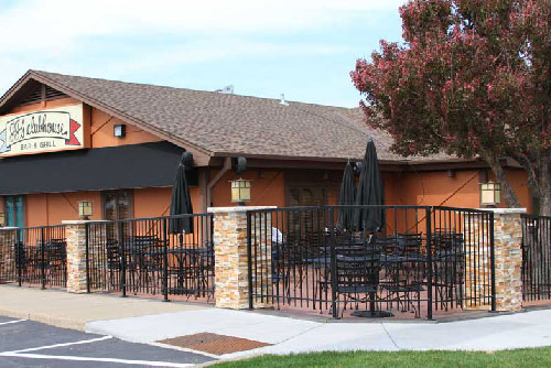 patio at JJ's Clubhouse