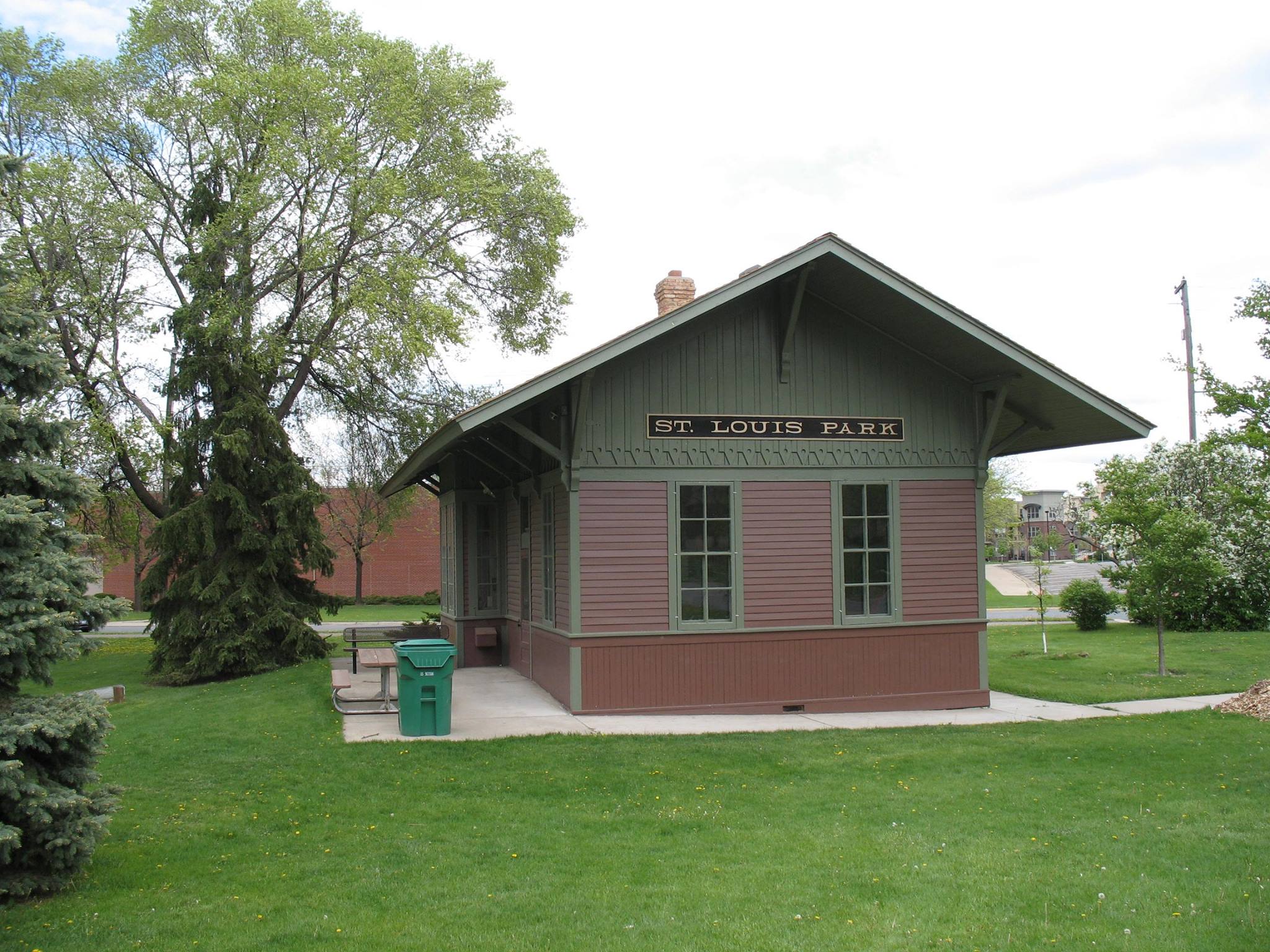 Historic Milwaukee Road Train Depot