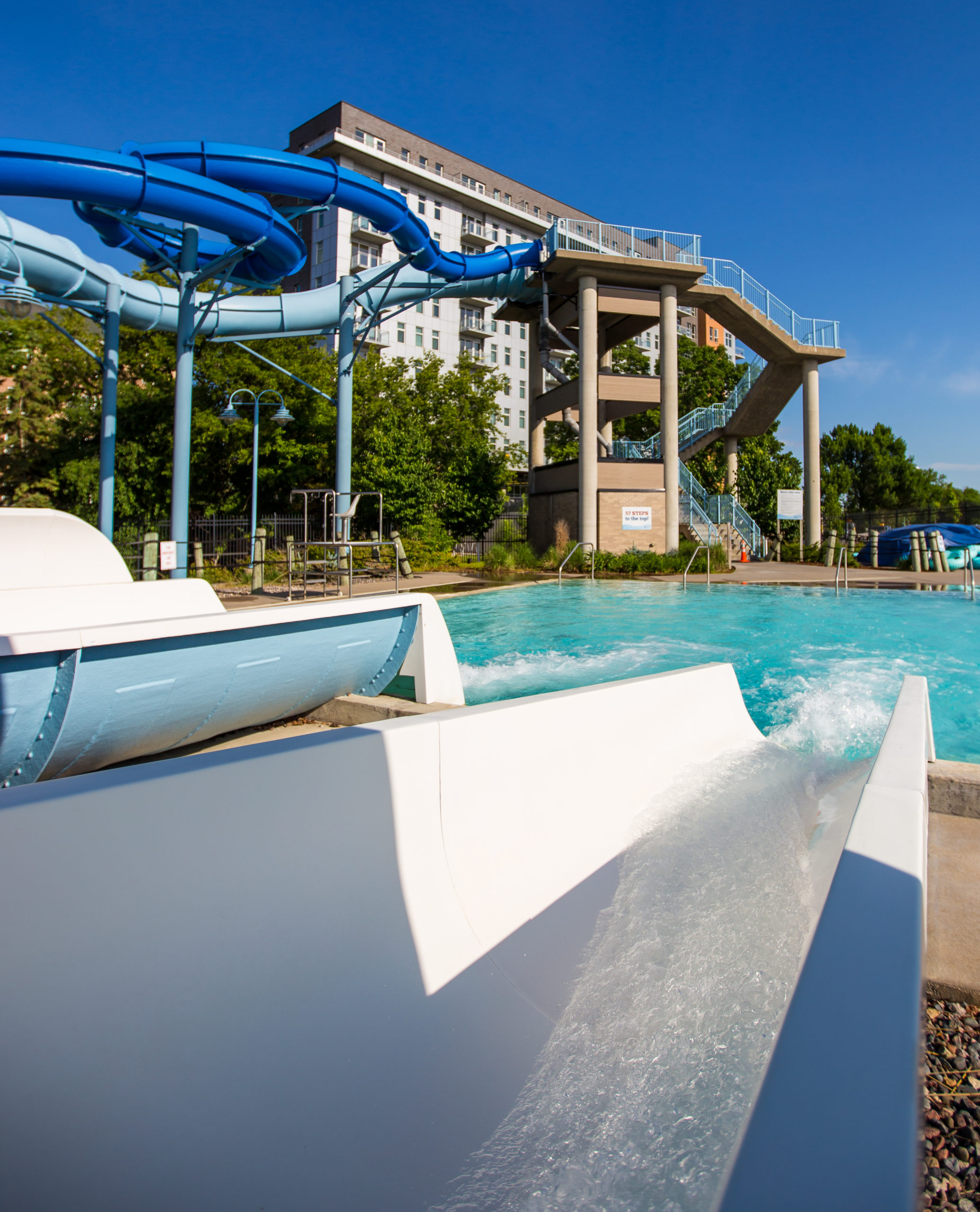 4-story tall tube slide