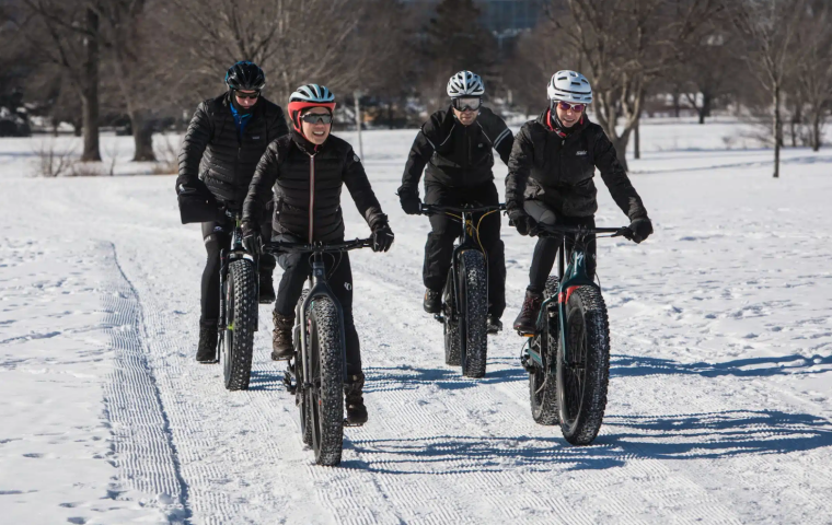 Winter Biking in Westopolis